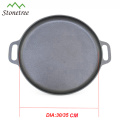 Neue Antihaft-flache runde Pizza-Steinform Iorn Pizza Pan